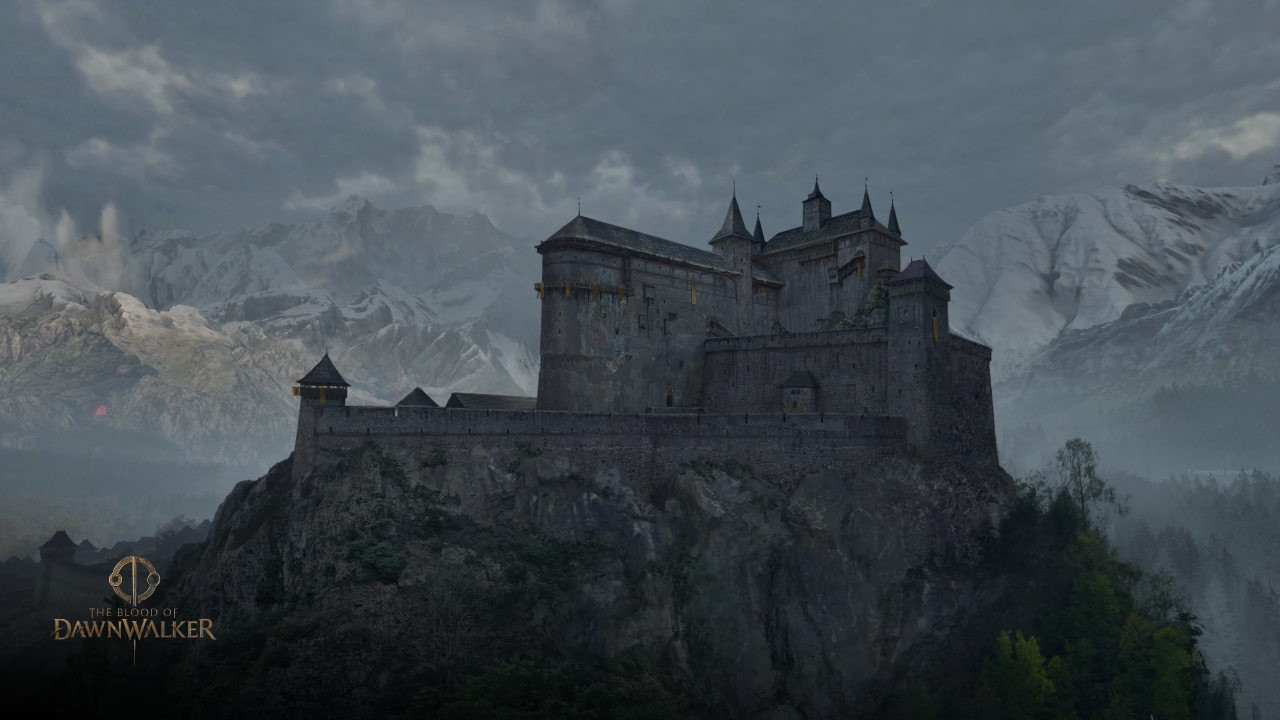 The Blood of Dawnwalker - concept art de Vale Sangora