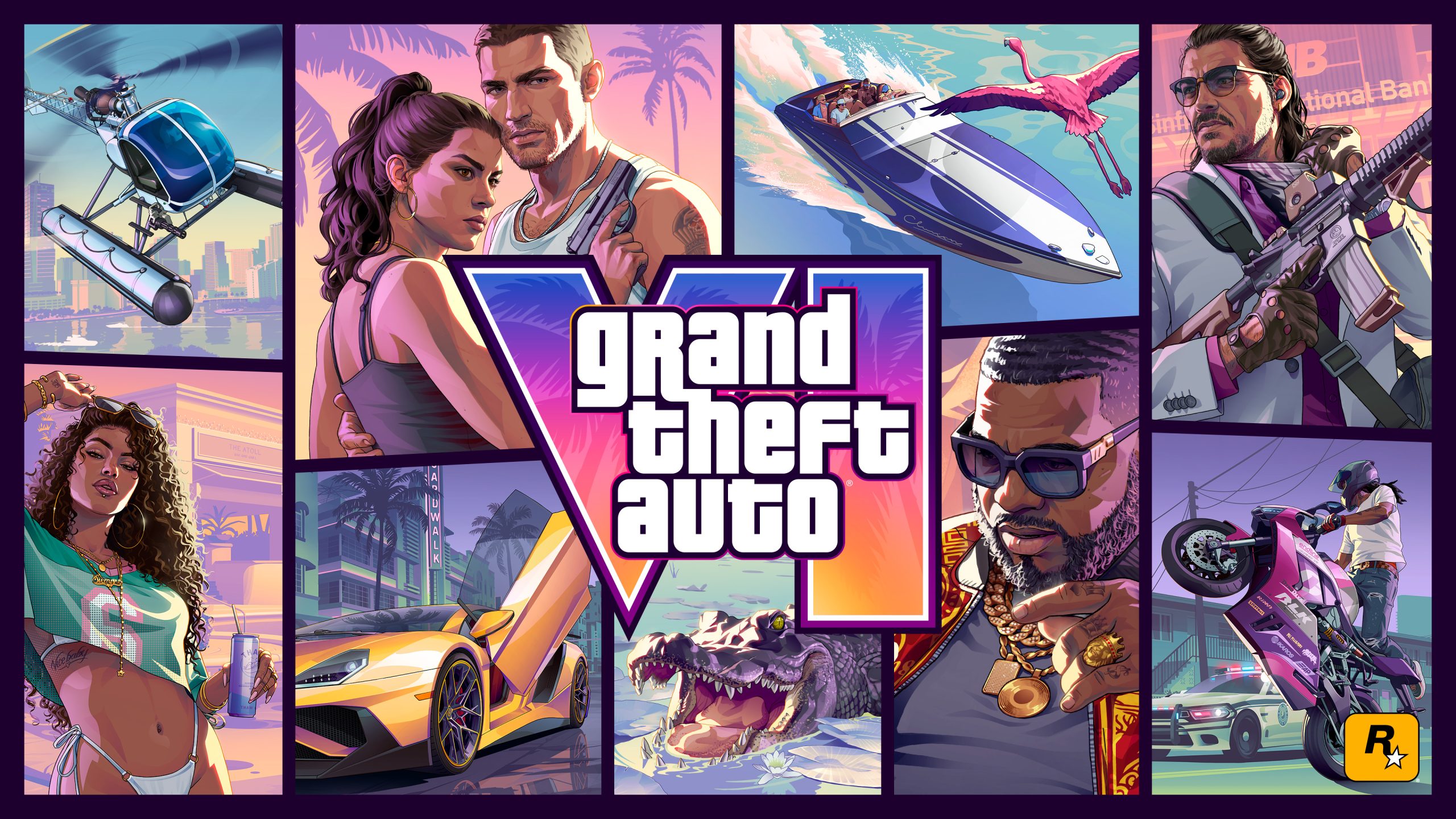 GTA 6 Official Cover Art