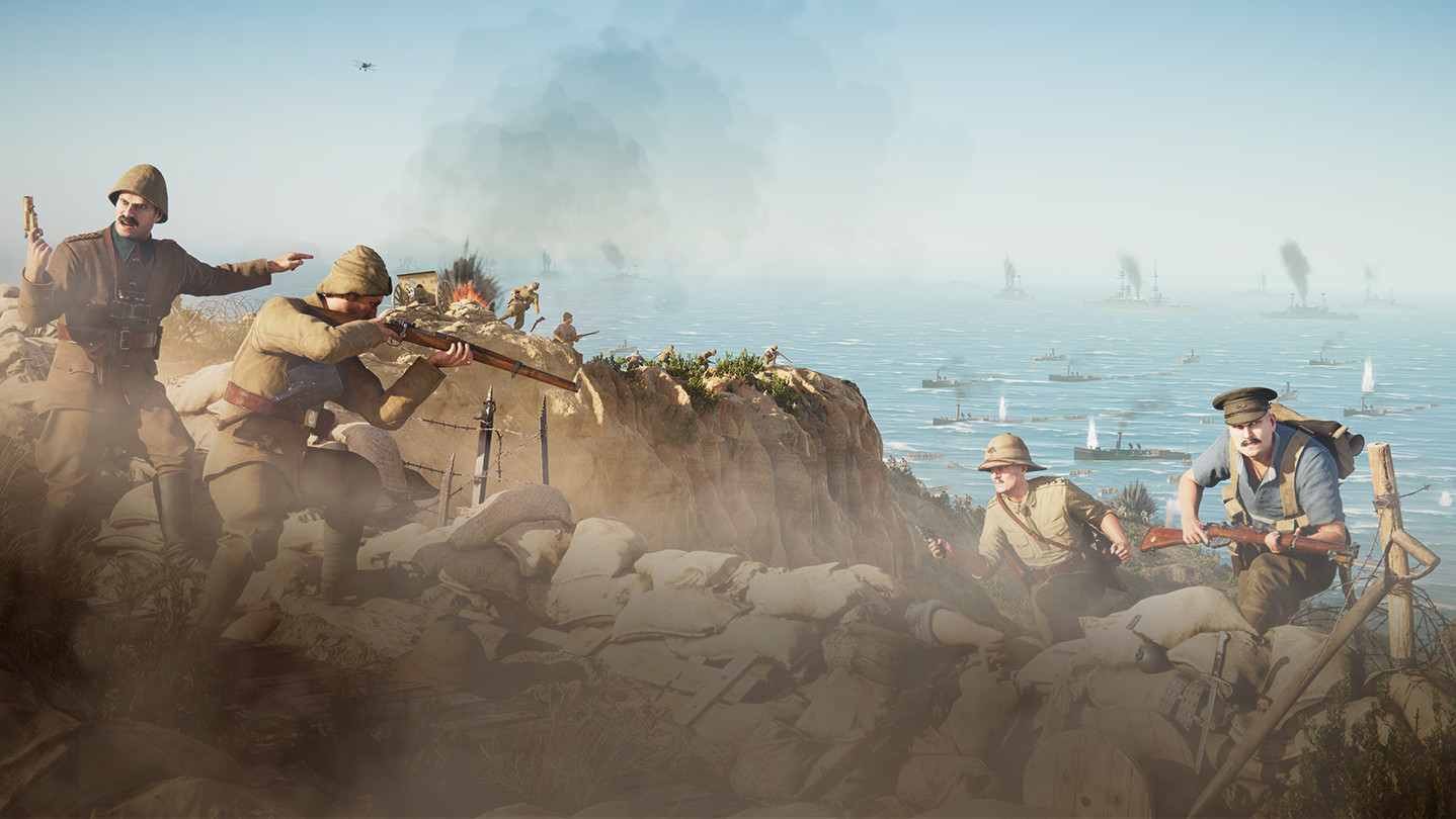 Arte promocional oficial de Gallipoli